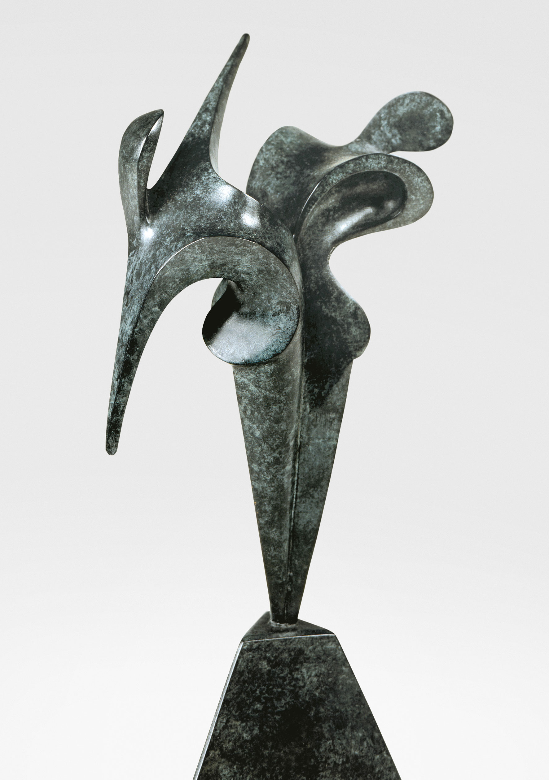Duo, sculpture bronze de Marion Bürklé