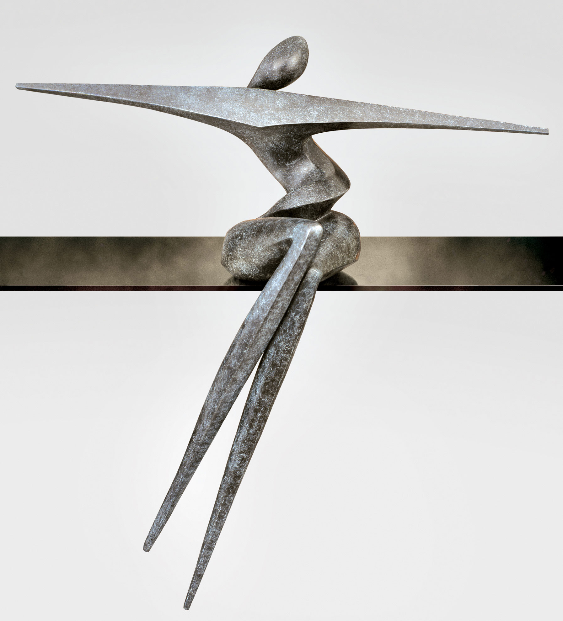 Océane, sculpture bronze de Marion Bürklé